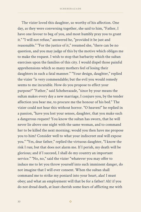 A sample of the reading · Page 30. A sample of the reading