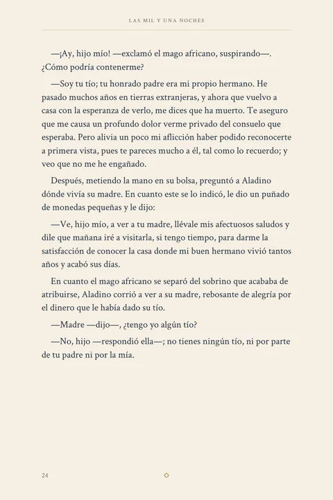 Una muestra de la lectura · Página 24. Una muestra de la lectura
