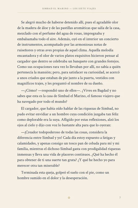 Una muestra de la lectura · Página 7. Una muestra de la lectura