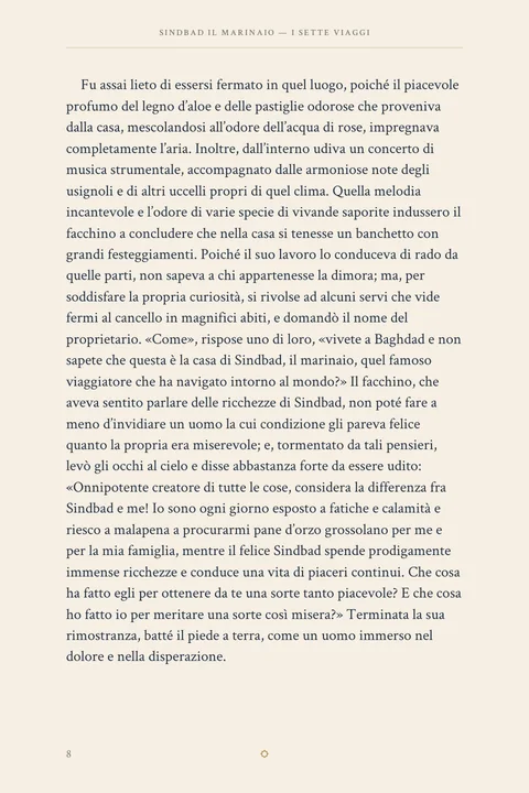 Un assaggio della lettura · Pagina 8. Un assaggio della lettura