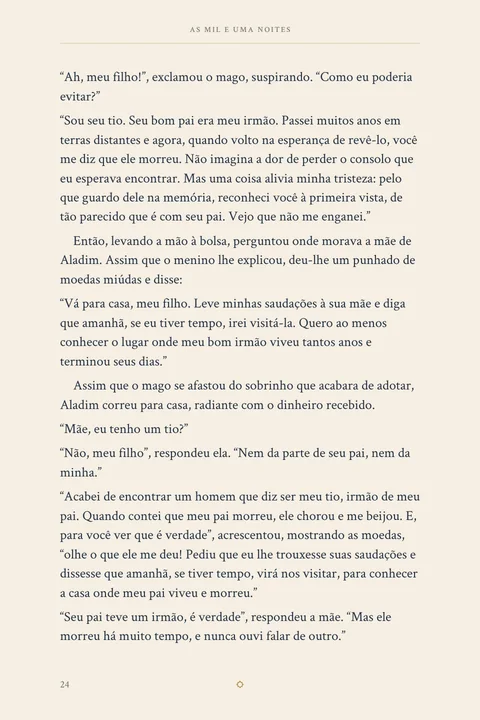 Uma amostra da leitura · Página 24. Uma amostra da leitura