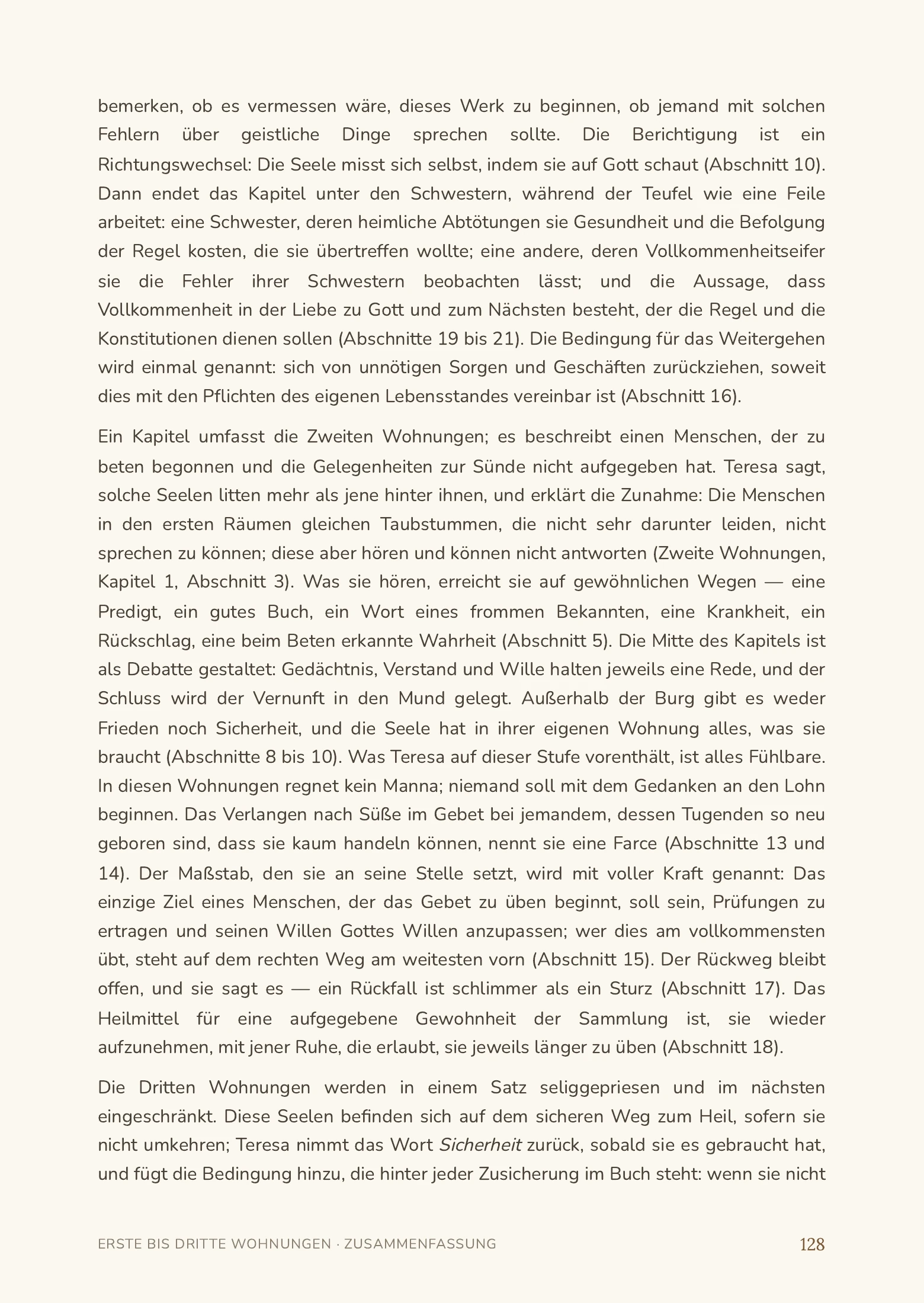 Die innere Burg — Heilige Teresa von Ávila