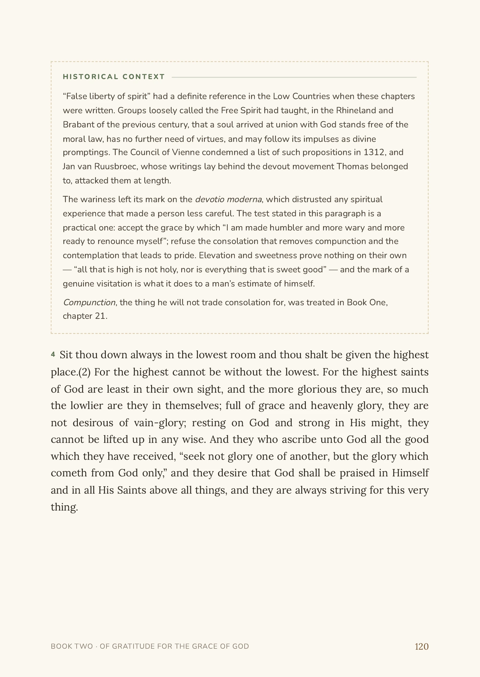 The Imitation of Christ Explained