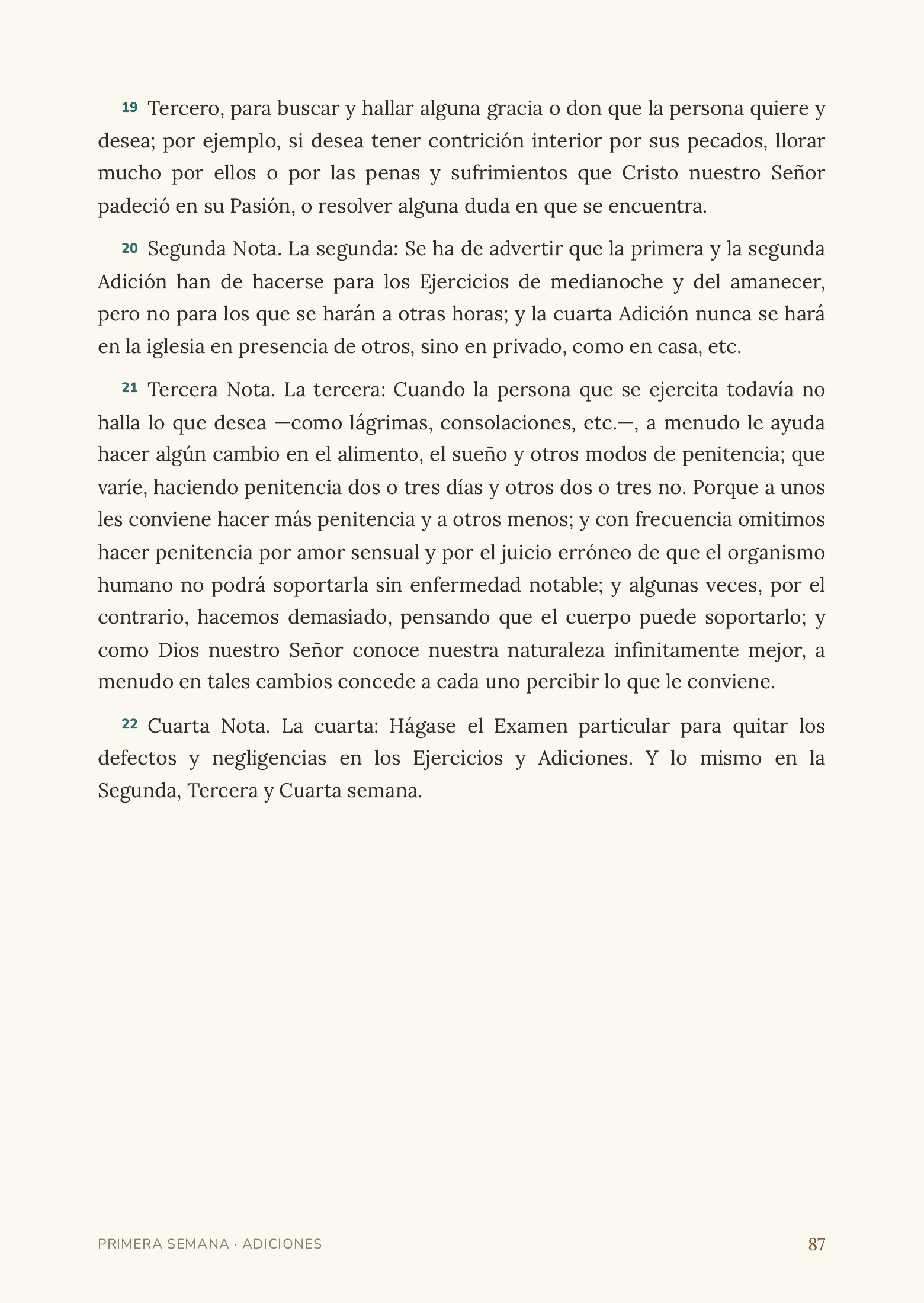 Los Ejercicios Espirituales de San Ignacio de Loyola