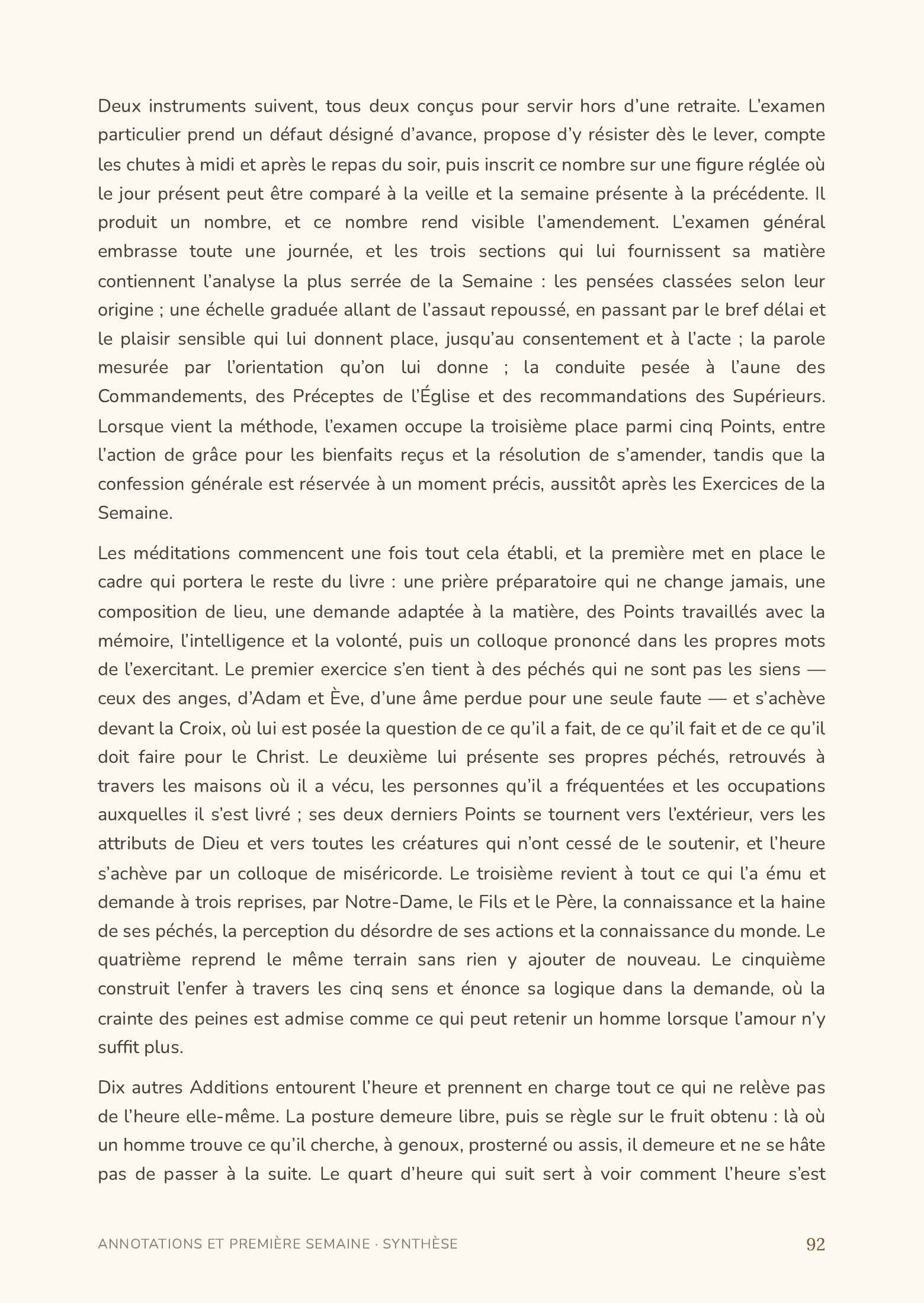 Les Exercices Spirituels — Saint Ignace de Loyola