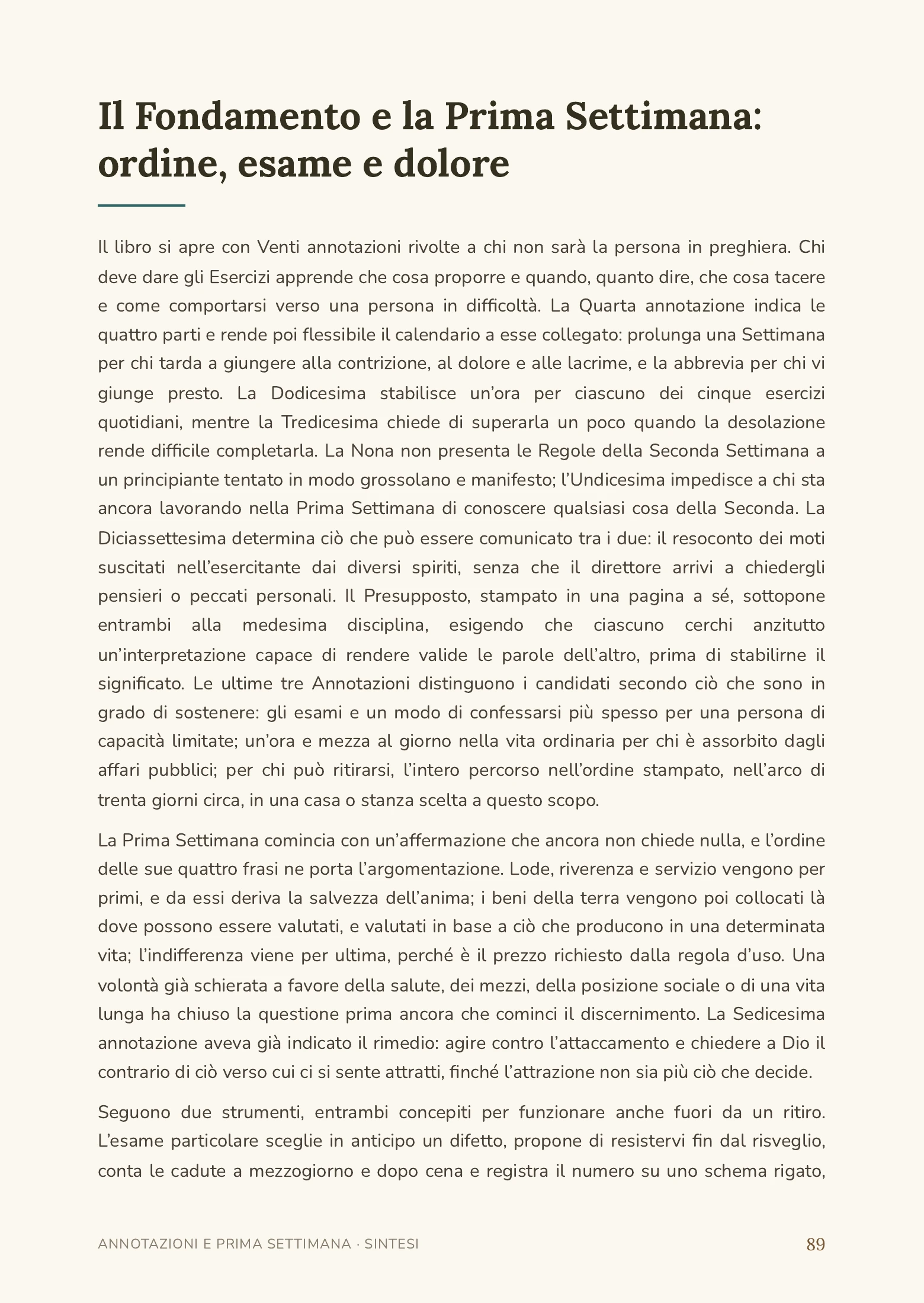 Gli Esercizi Spirituali di Sant’Ignazio di Loyola