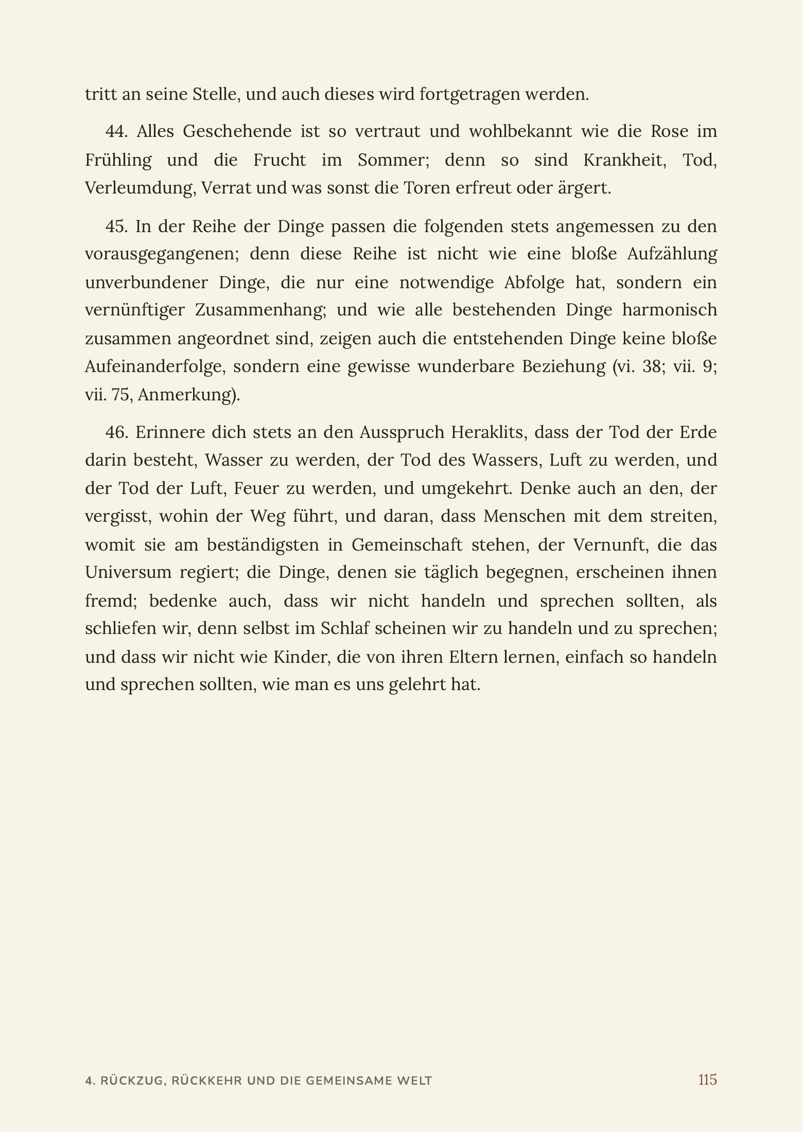 Selbstbetrachtungen — Marcus Aurelius