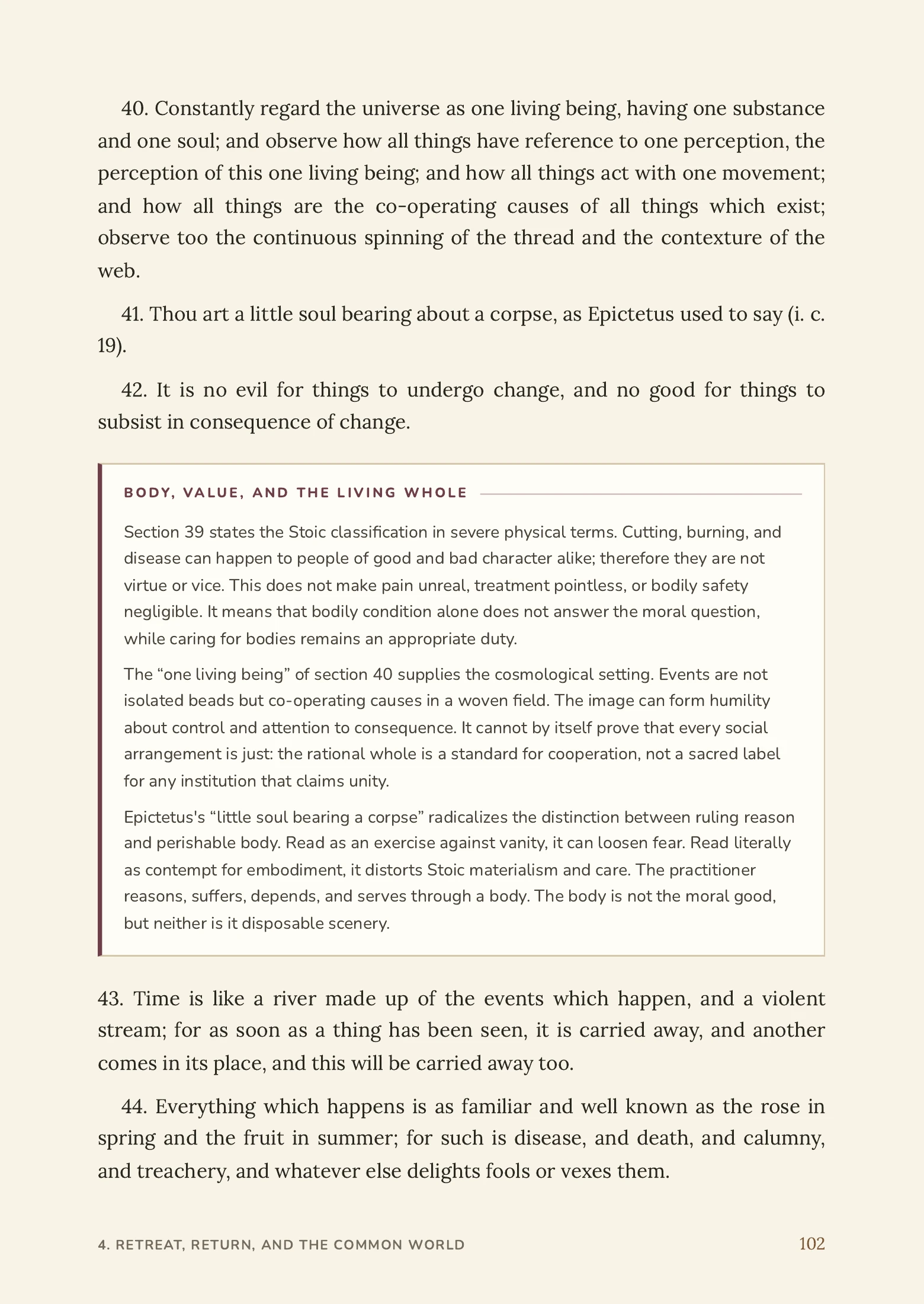 Meditations Explained