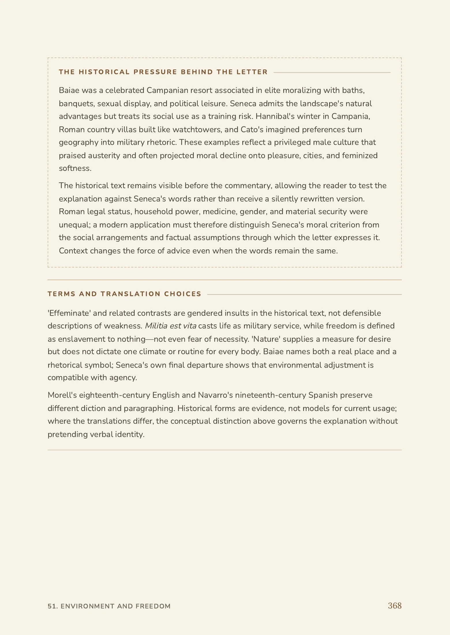 Letters from a Stoic Explained