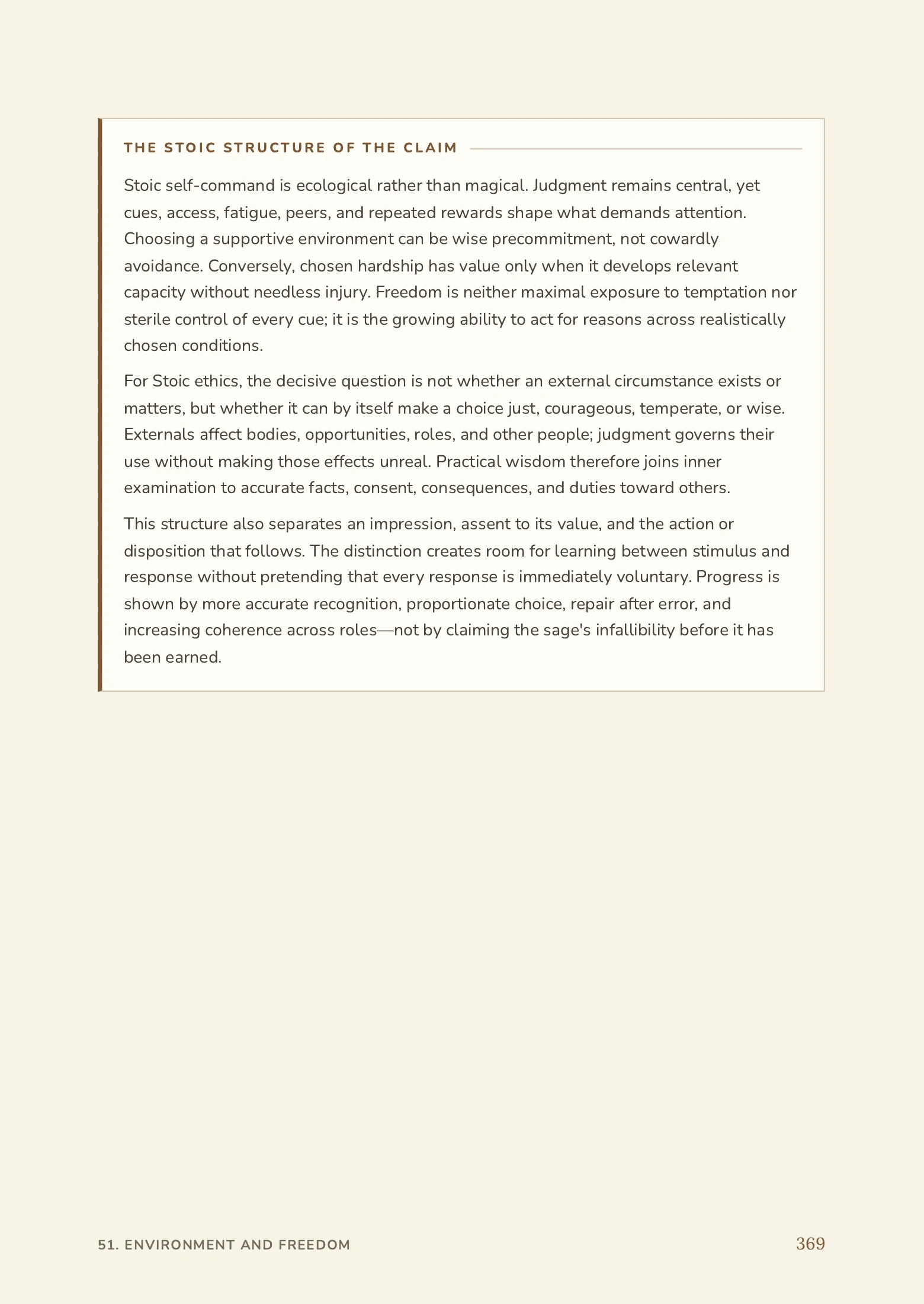 Letters from a Stoic Explained