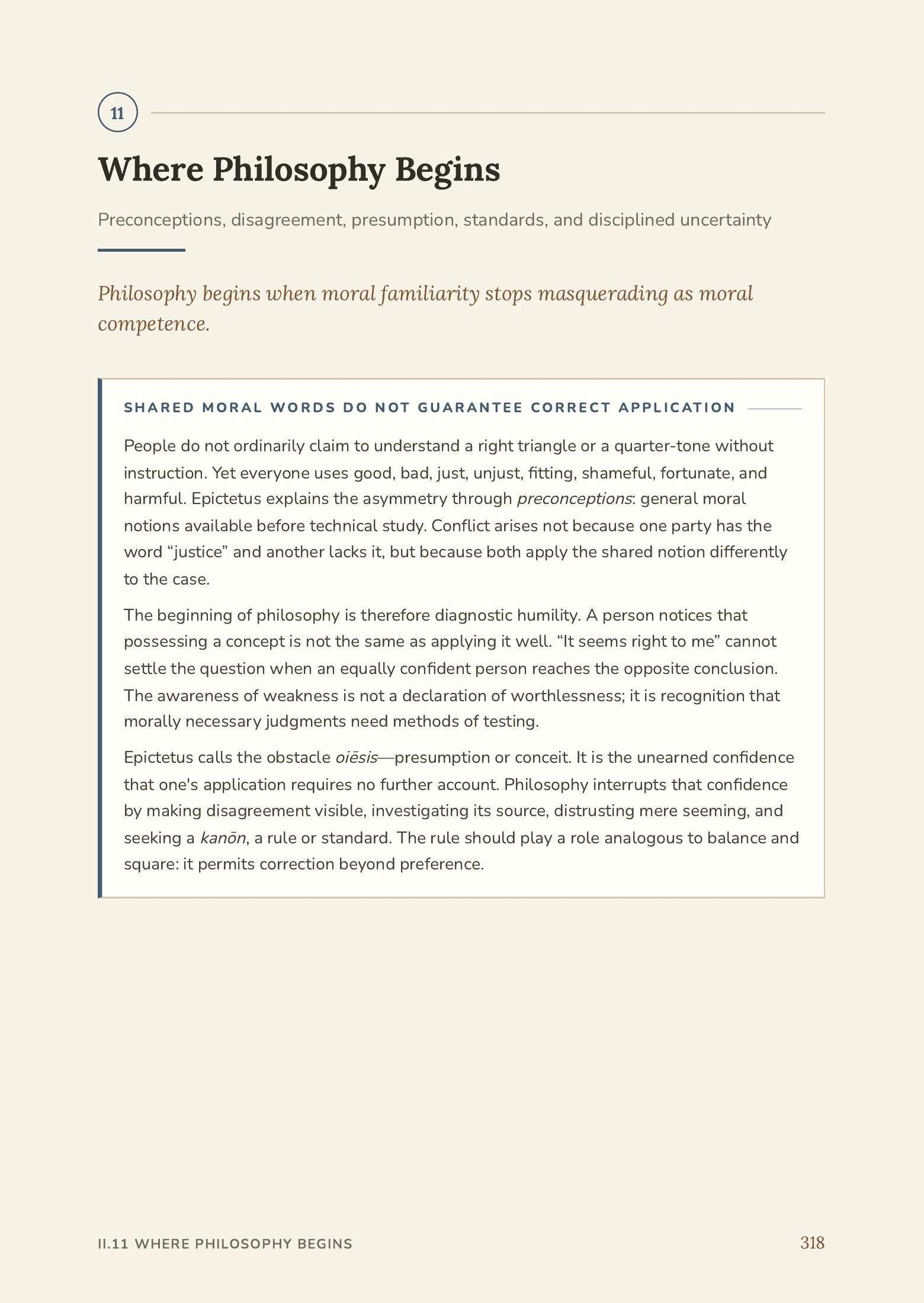 The Discourses Explained