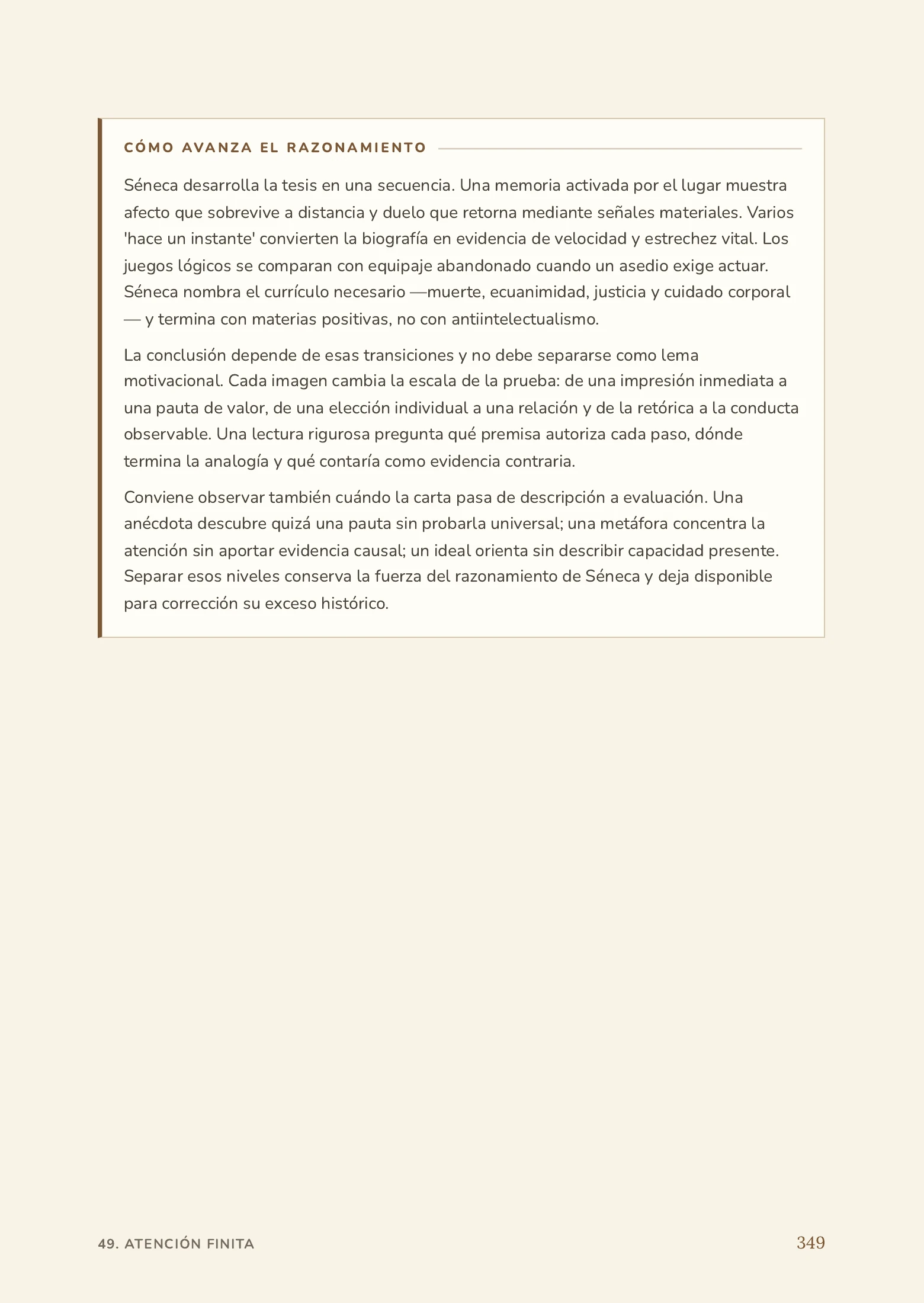 Cartas de un Estoico Explicadas