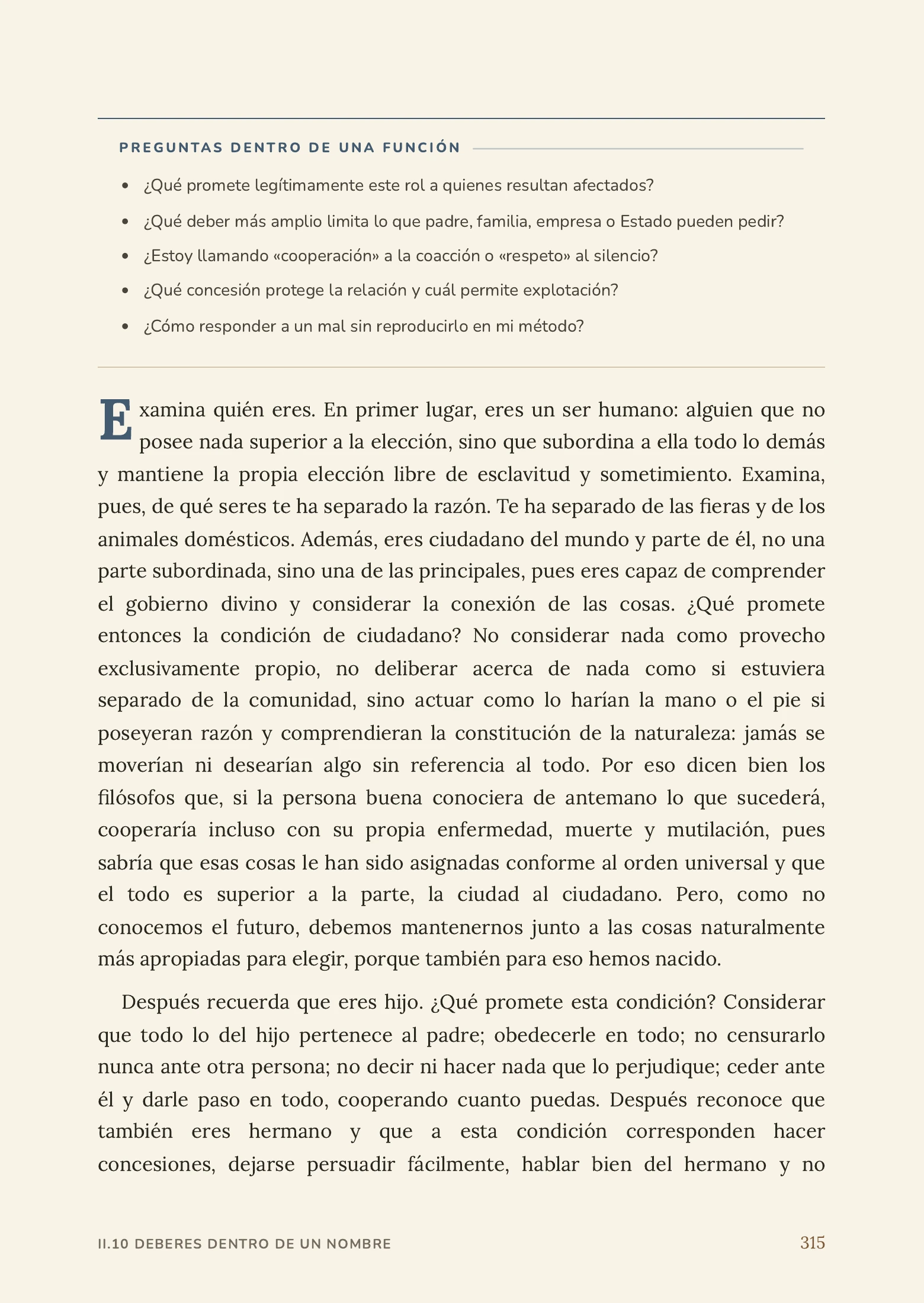 Discursos de Epicteto Explicados