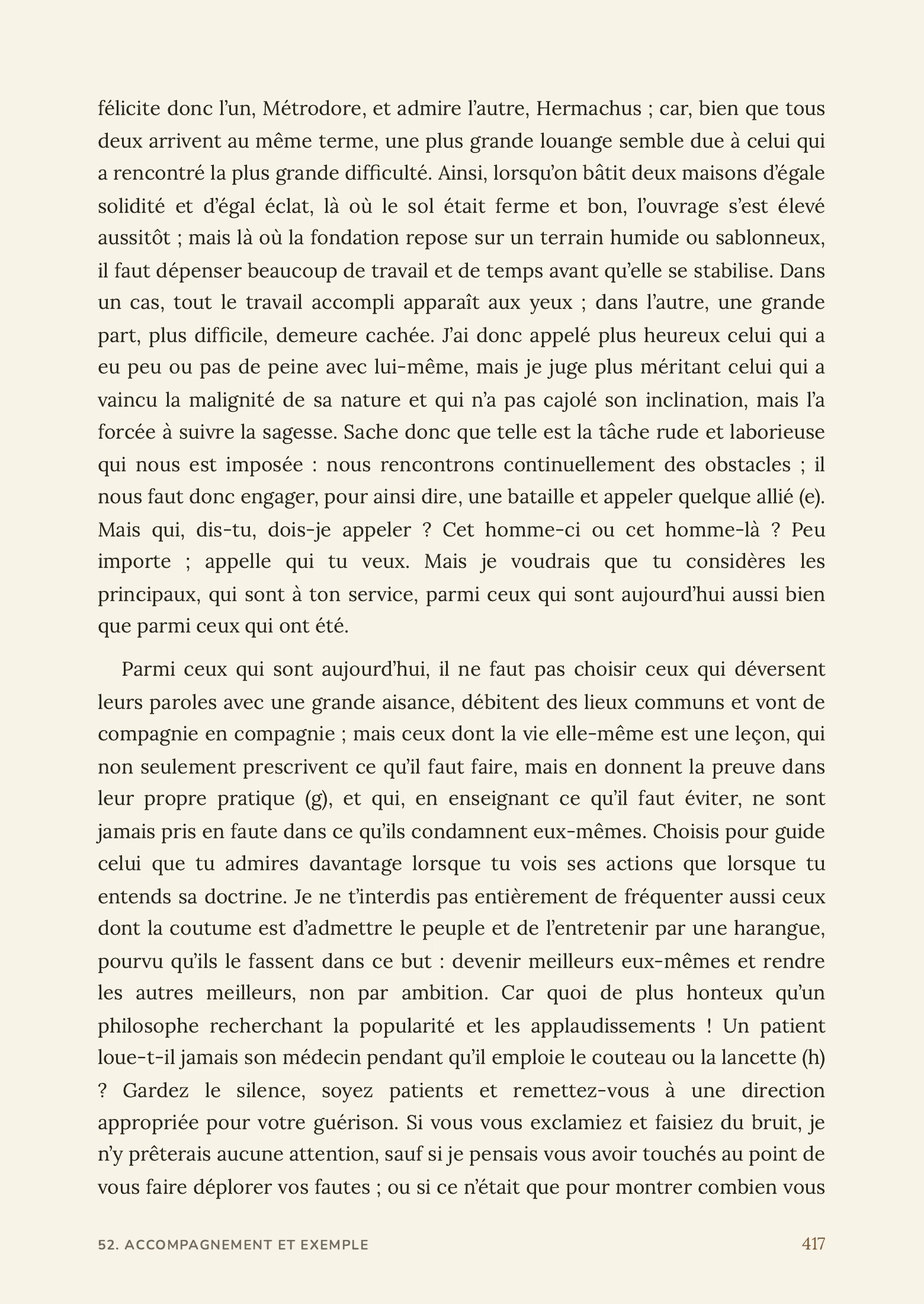 Lettres d’un Stoïcien — Sénèque