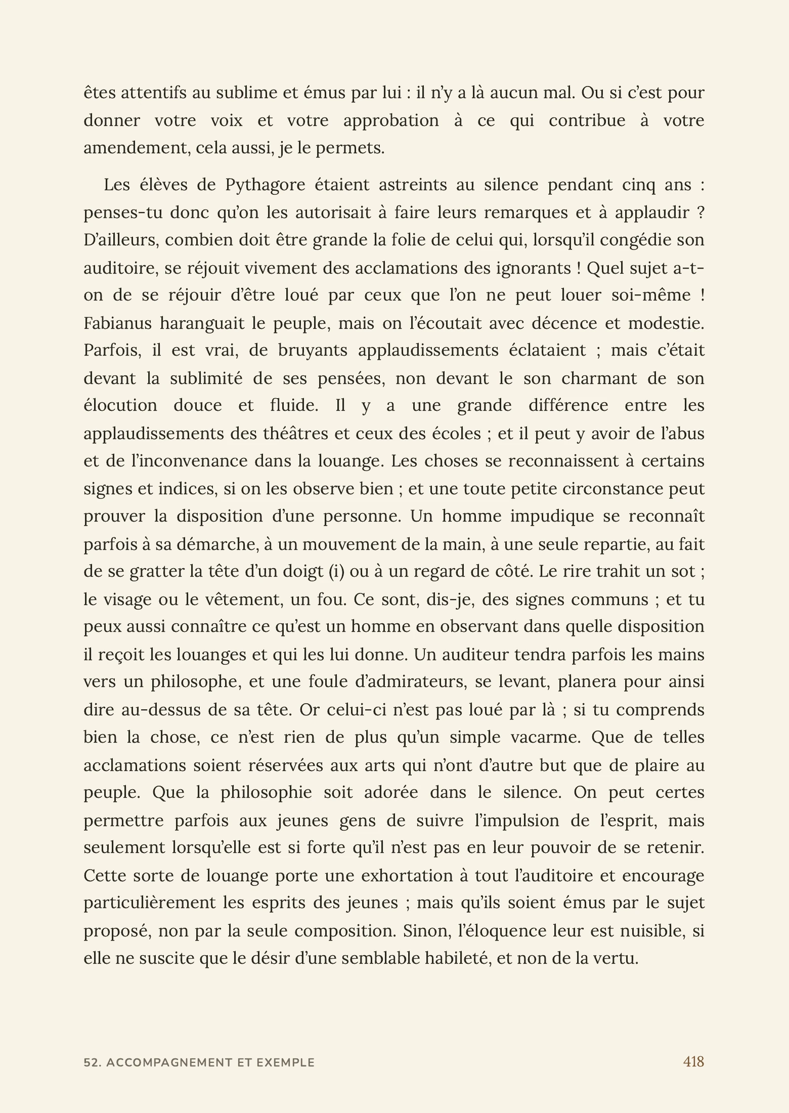 Lettres d’un Stoïcien — Sénèque