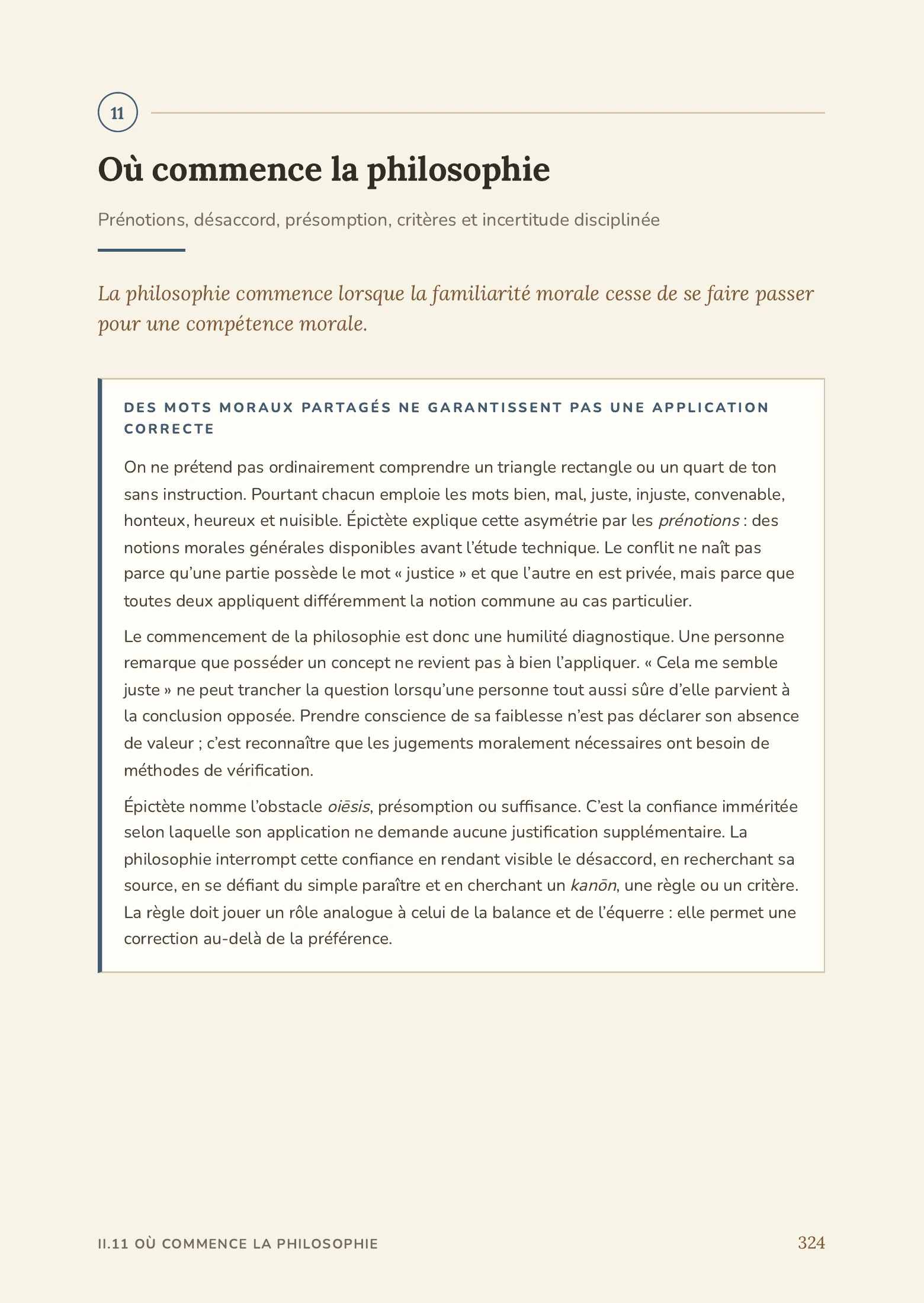 Entretiens — Épictète
