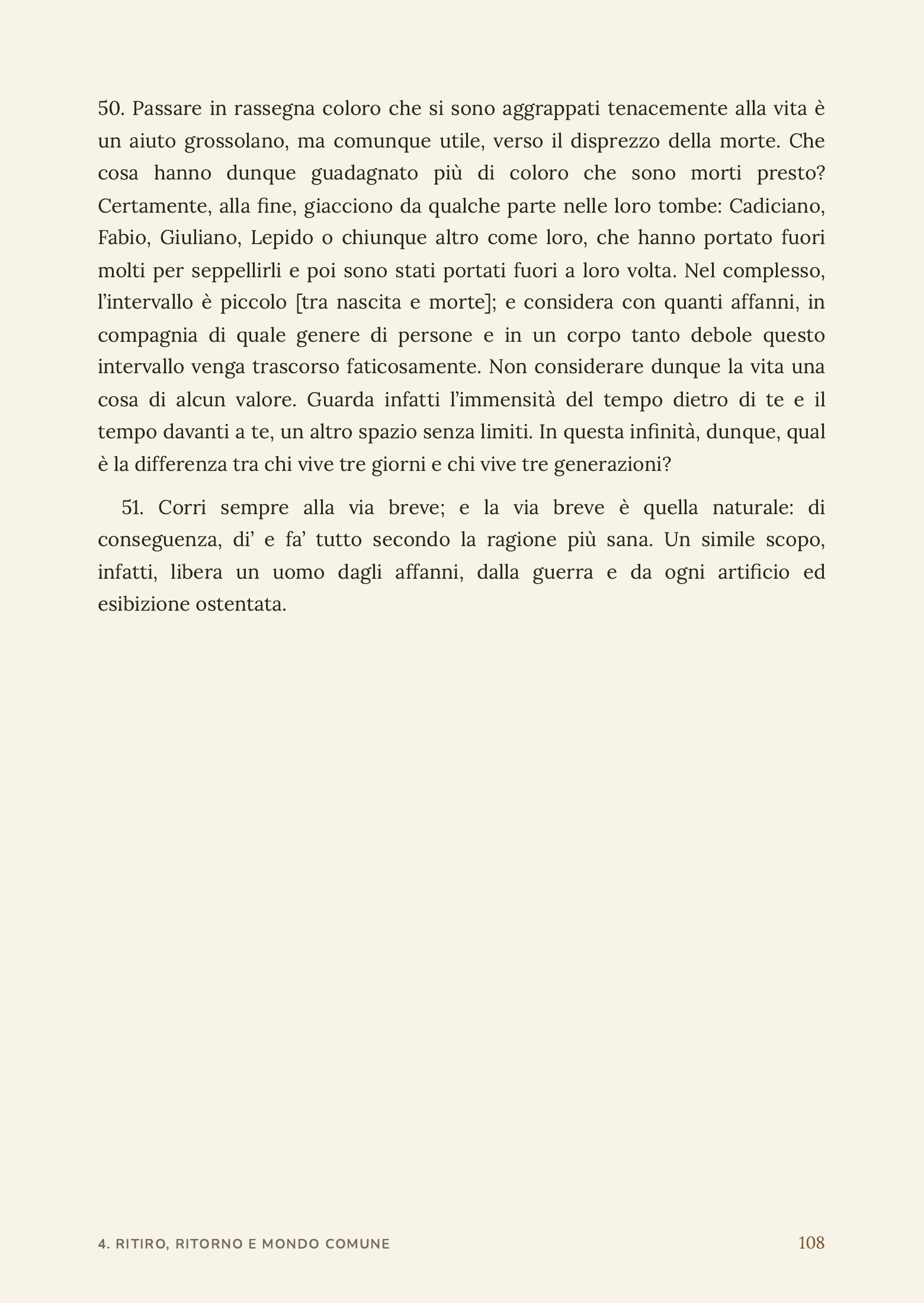 Meditazioni — Marco Aurelio