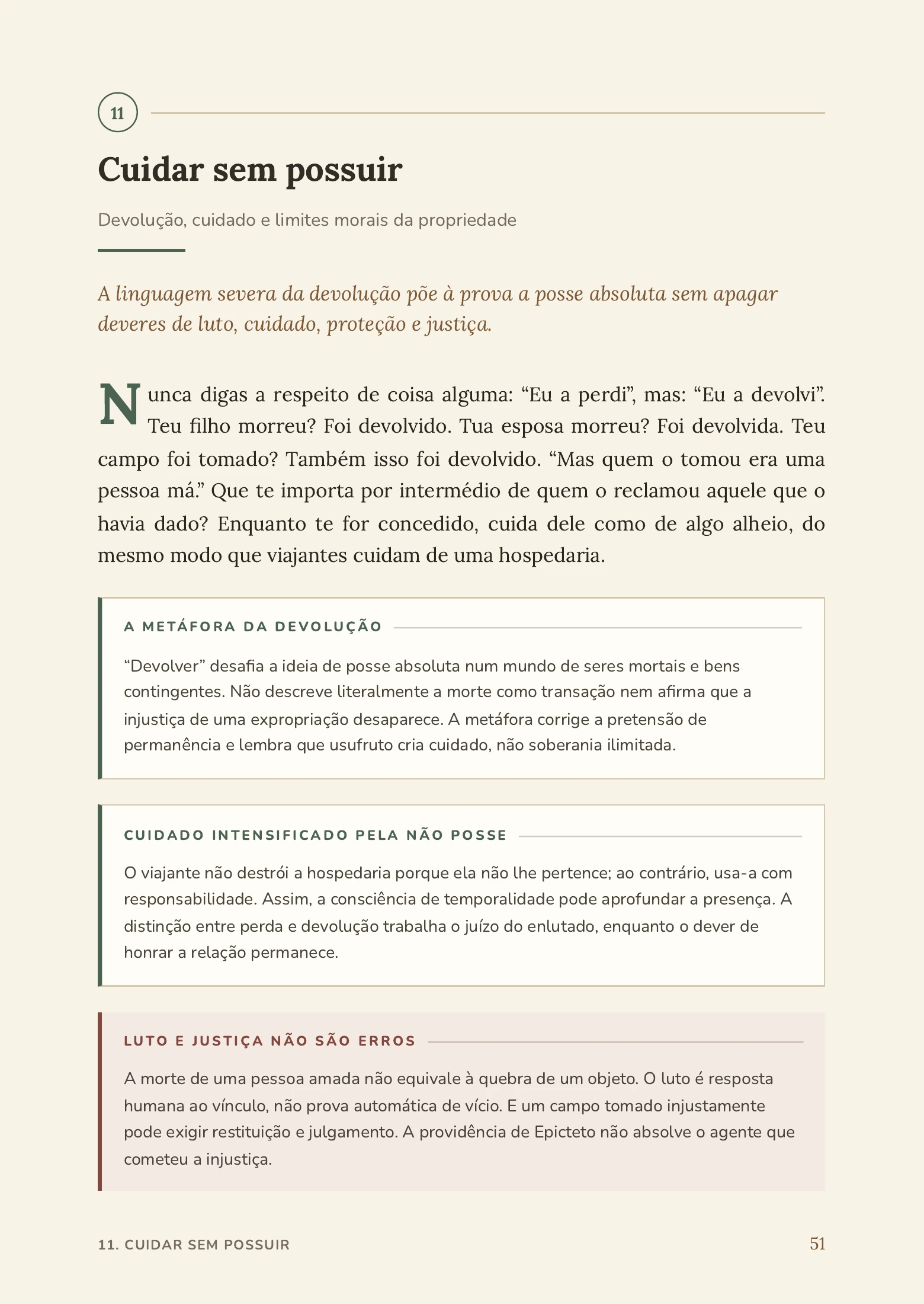 Manual de Epicteto Explicado