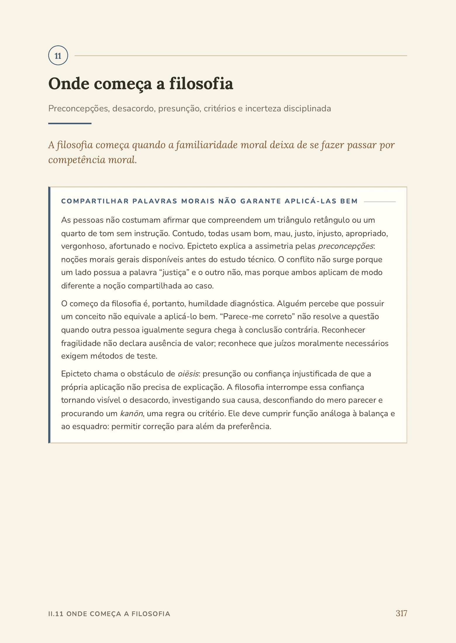Discursos de Epicteto Explicados