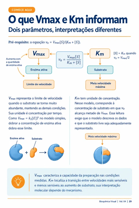 Volume 04, página 29: O que Vmax e Km informam