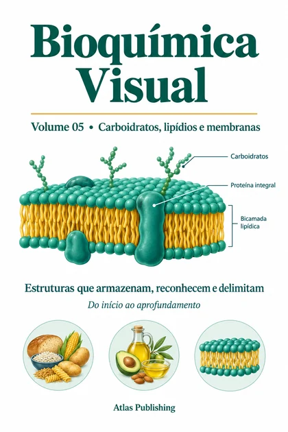 Capa do volume 05: Carboidratos, lipídios e membranas