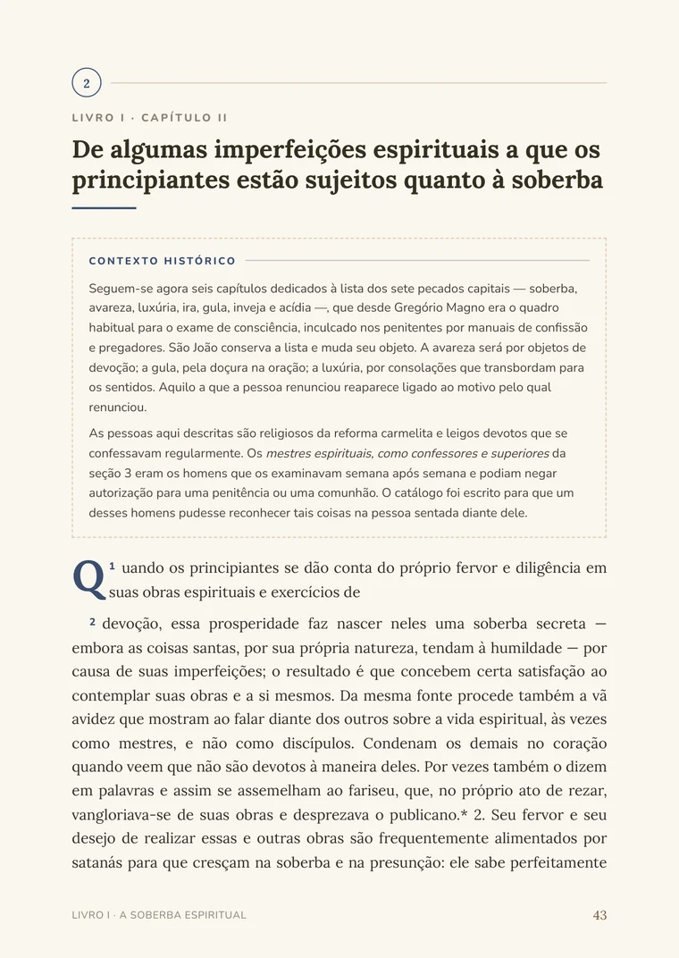 Página real de A Noite Escura da Alma em português