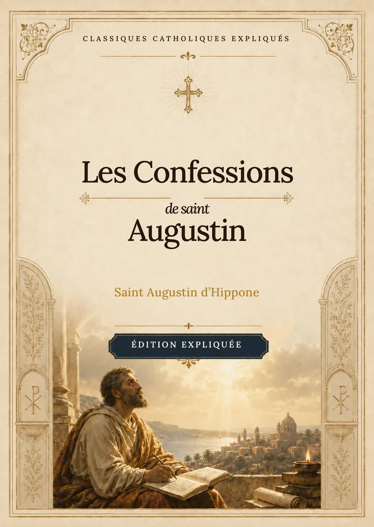 Couverture des Confessions de saint Augustin