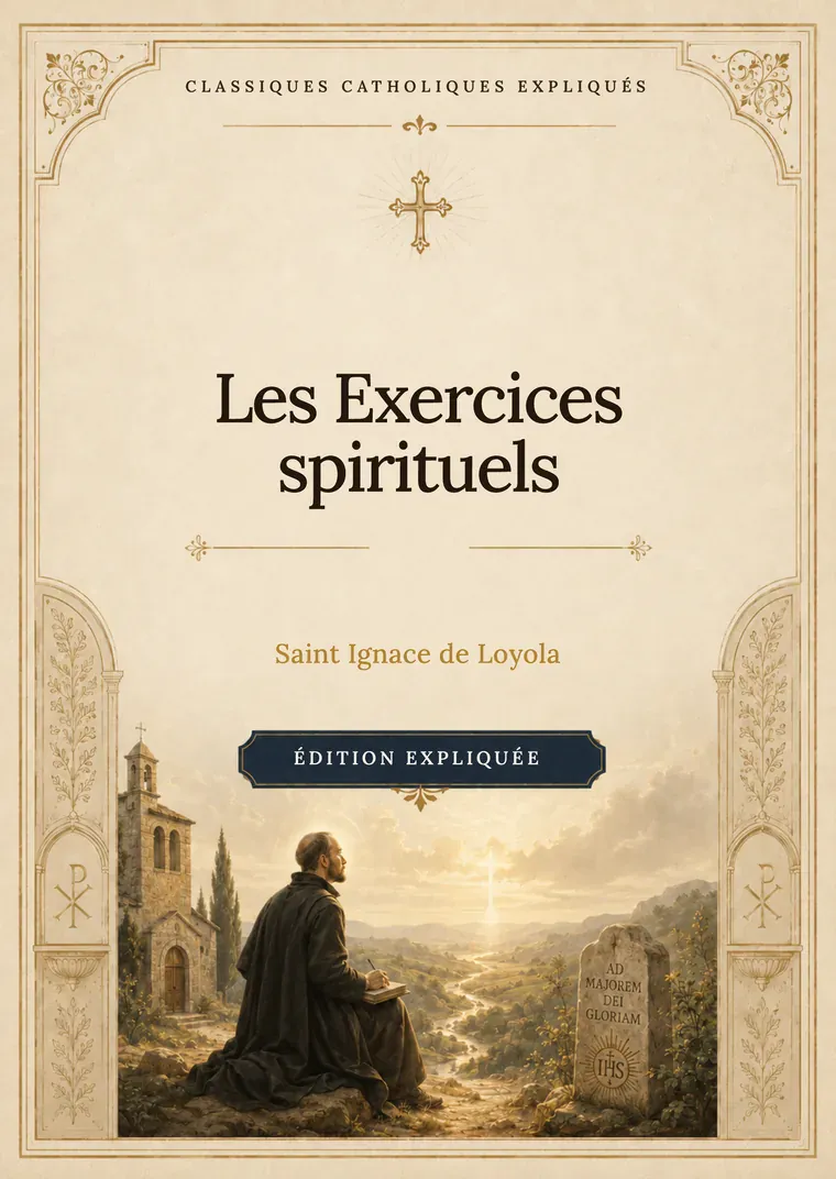 Couverture des Exercices spirituels de saint Ignace