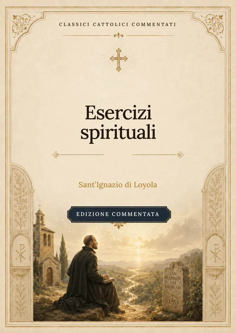 Copertina degli Esercizi Spirituali di Sant'Ignazio