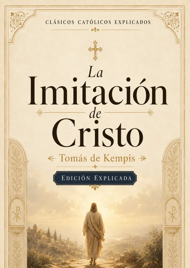 Portada de La imitación de Cristo