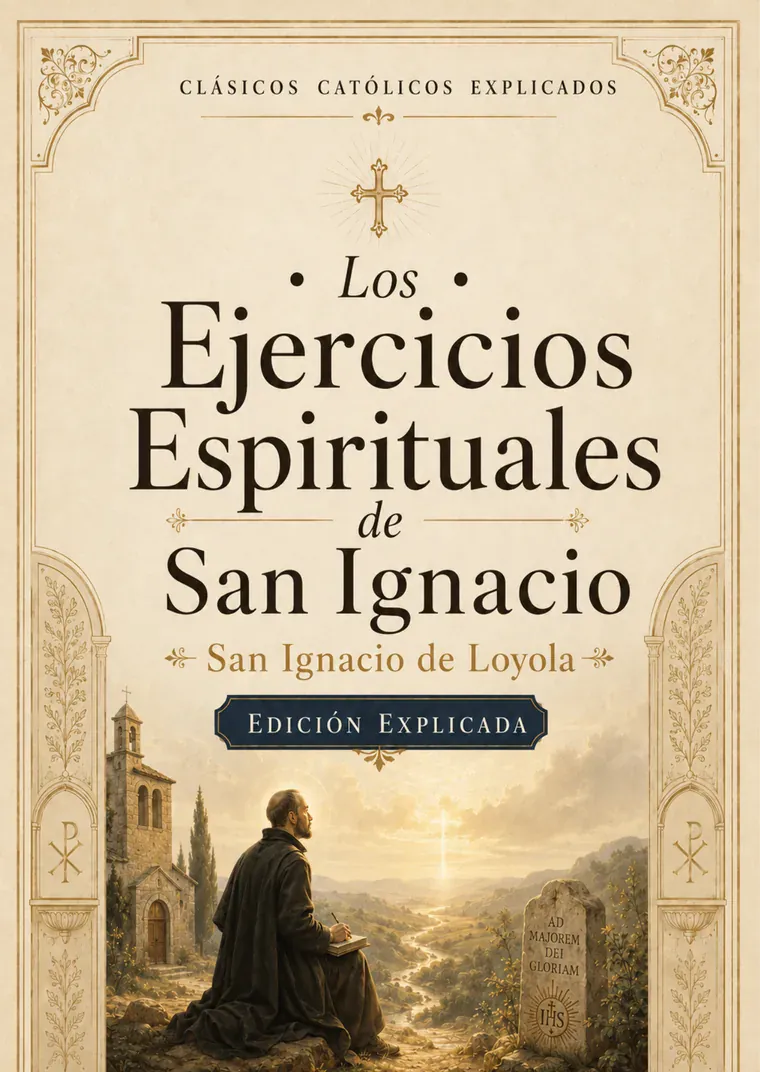 Portada de Los ejercicios espirituales de san Ignacio