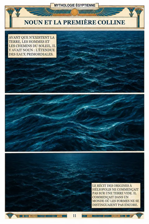 Page réelle de l’édition en français: Noun et la première colline · 11