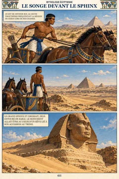 Page réelle de l’édition en français: Le songe devant le Sphinx · 611