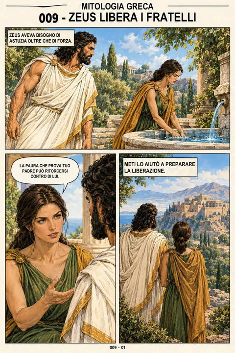 Pagina reale dell’edizione in italiano: Zeus libera i fratelli · 70