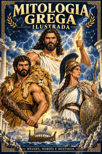Capa da edição digital de Mitologia Grega Ilustrada