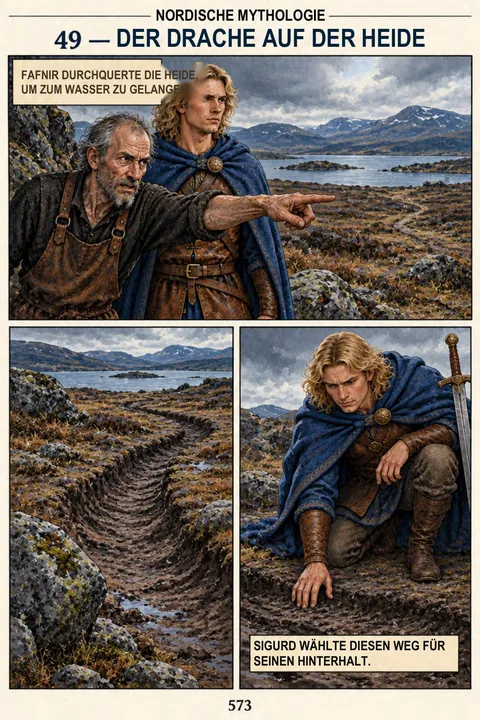 Originalseite aus der deutschen Ausgabe: Der Drache auf der Heide · 573