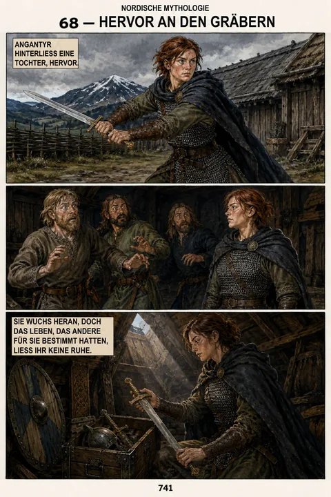 Originalseite aus der deutschen Ausgabe: Hervor an den Gräbern · 741