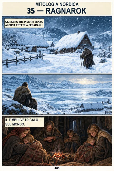 Pagina reale dell’edizione in italiano: Ragnarok · 400