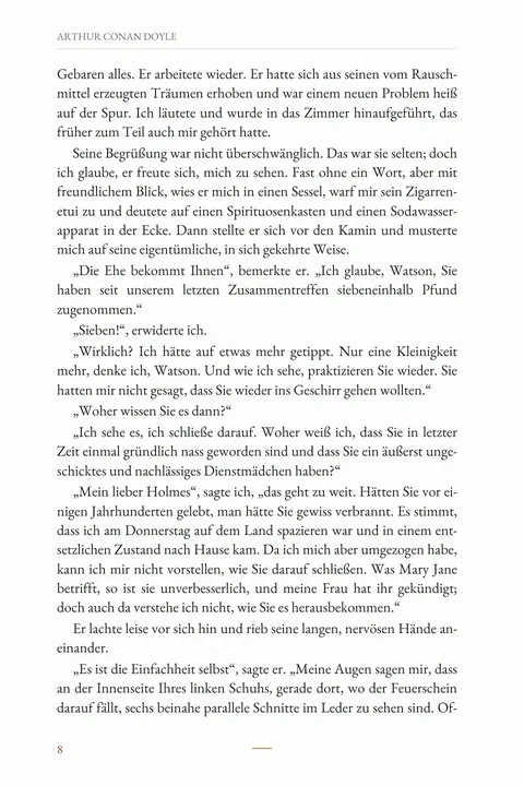 Eine Leseprobe · Seite 8. Eine Leseprobe
