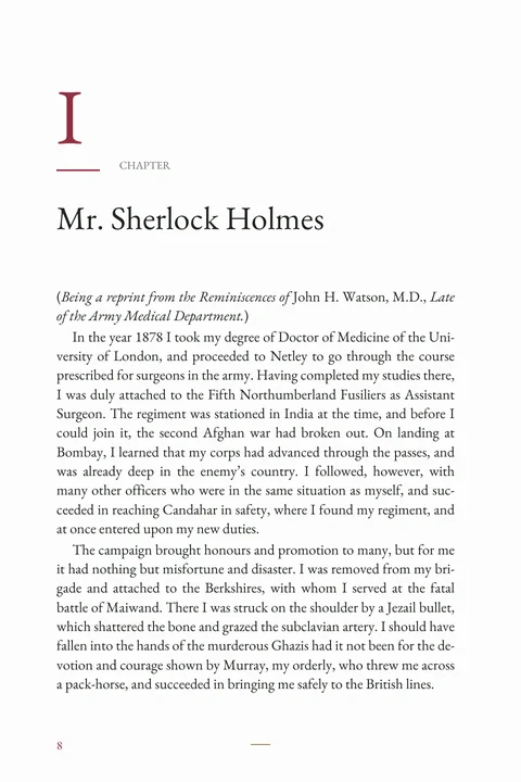 A sample of the reading · Page 8. A sample of the reading