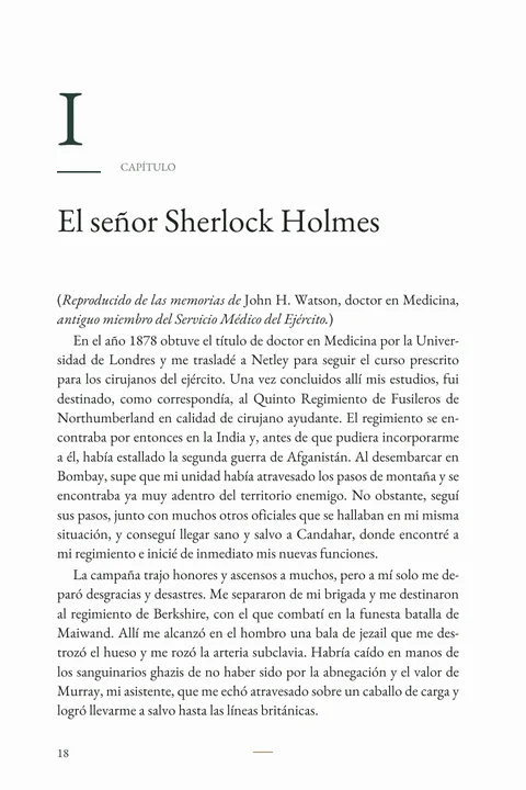 Una muestra de la lectura · Página 18. Una muestra de la lectura