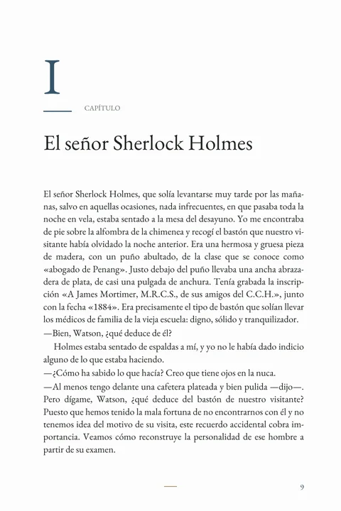Una muestra de la lectura · Página 9. Una muestra de la lectura