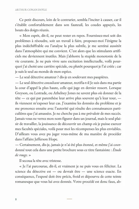 Un aperçu du texte · Page 8. Un aperçu du texte