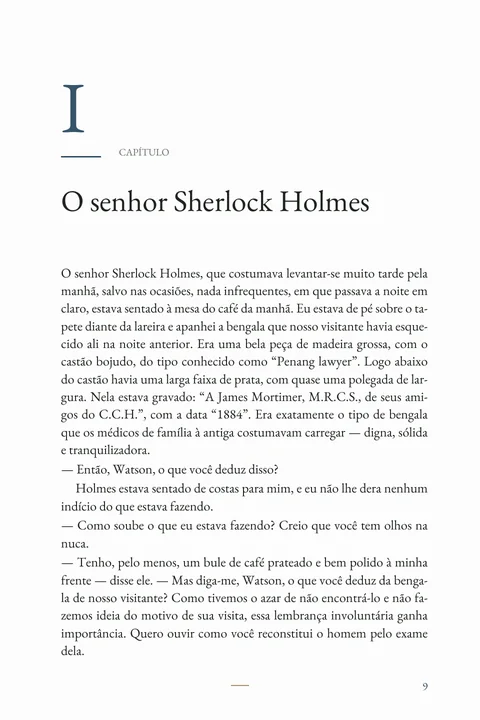 Uma amostra da leitura · Página 9. Uma amostra da leitura